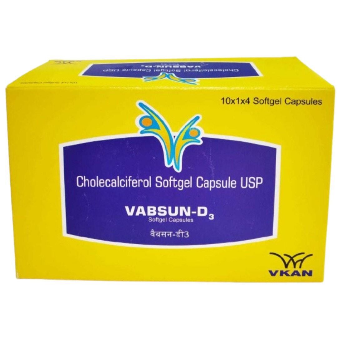 Vabsun D3 Softgel Capsules